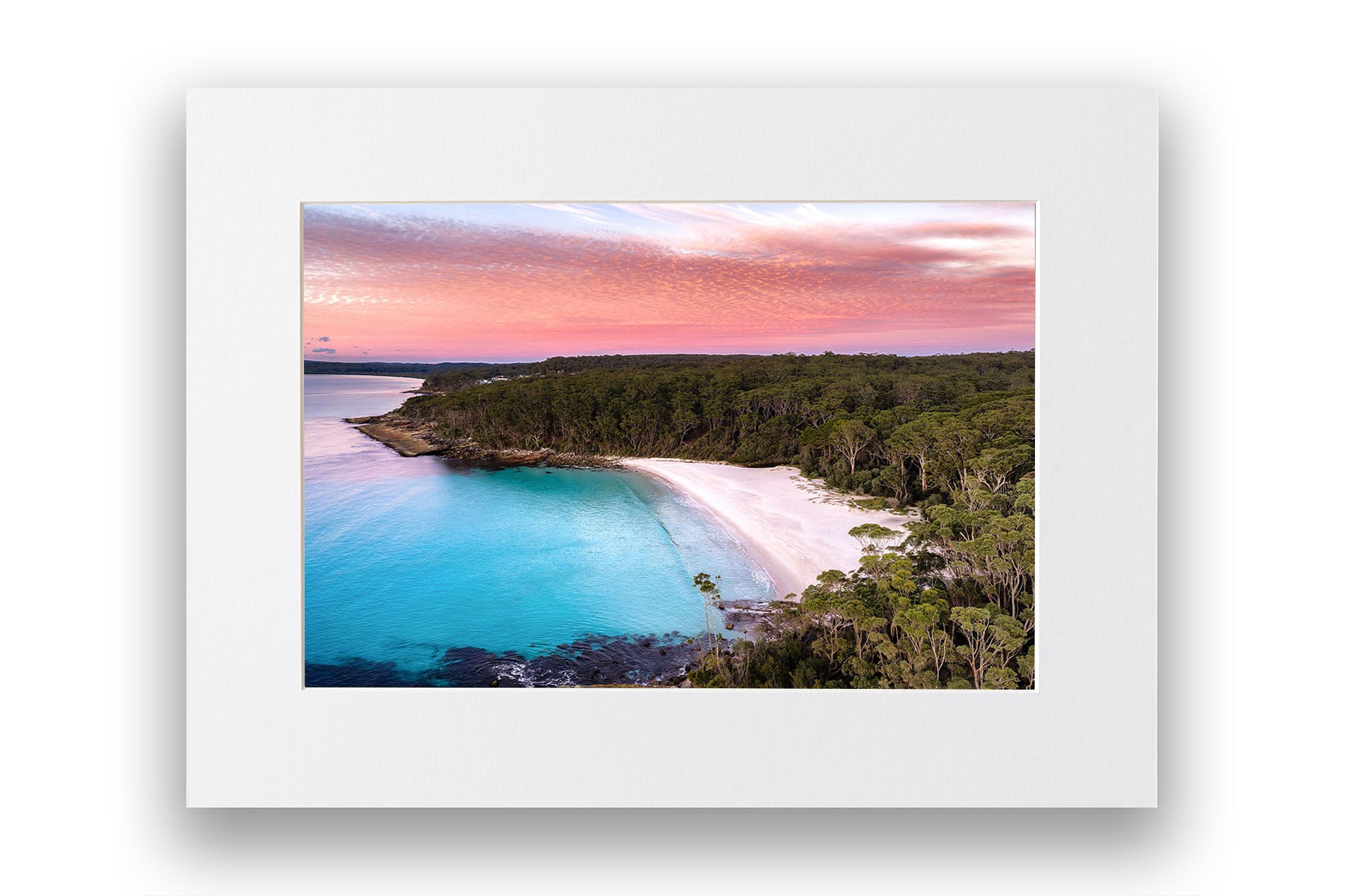 Greenfield Beach Sunrise From Above | Jervis Bay