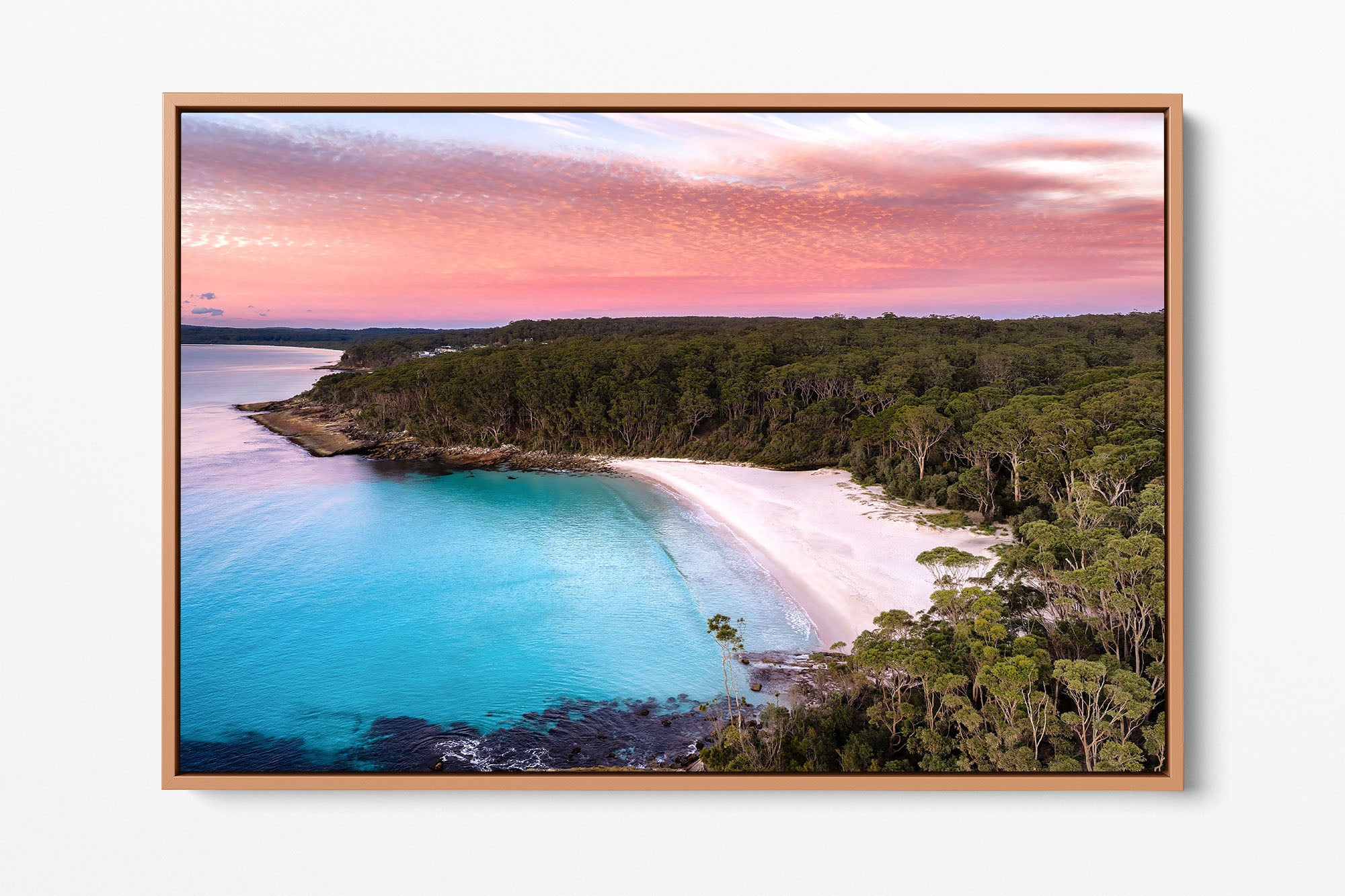 Greenfield Beach Sunrise From Above | Jervis Bay
