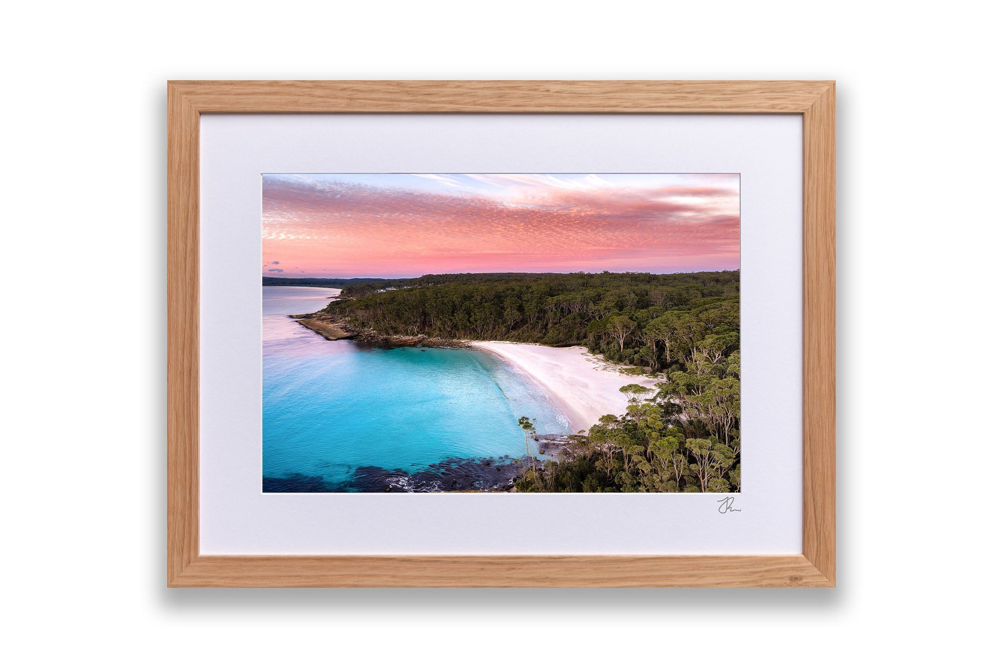 Greenfield Beach Sunrise From Above | Jervis Bay