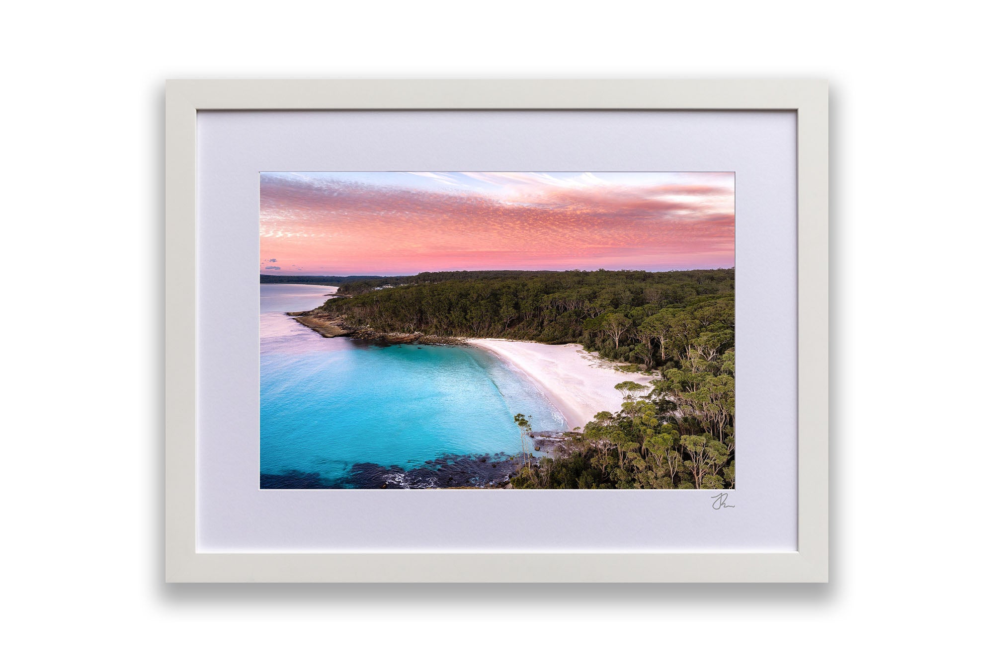 Greenfield Beach Sunrise From Above | Jervis Bay