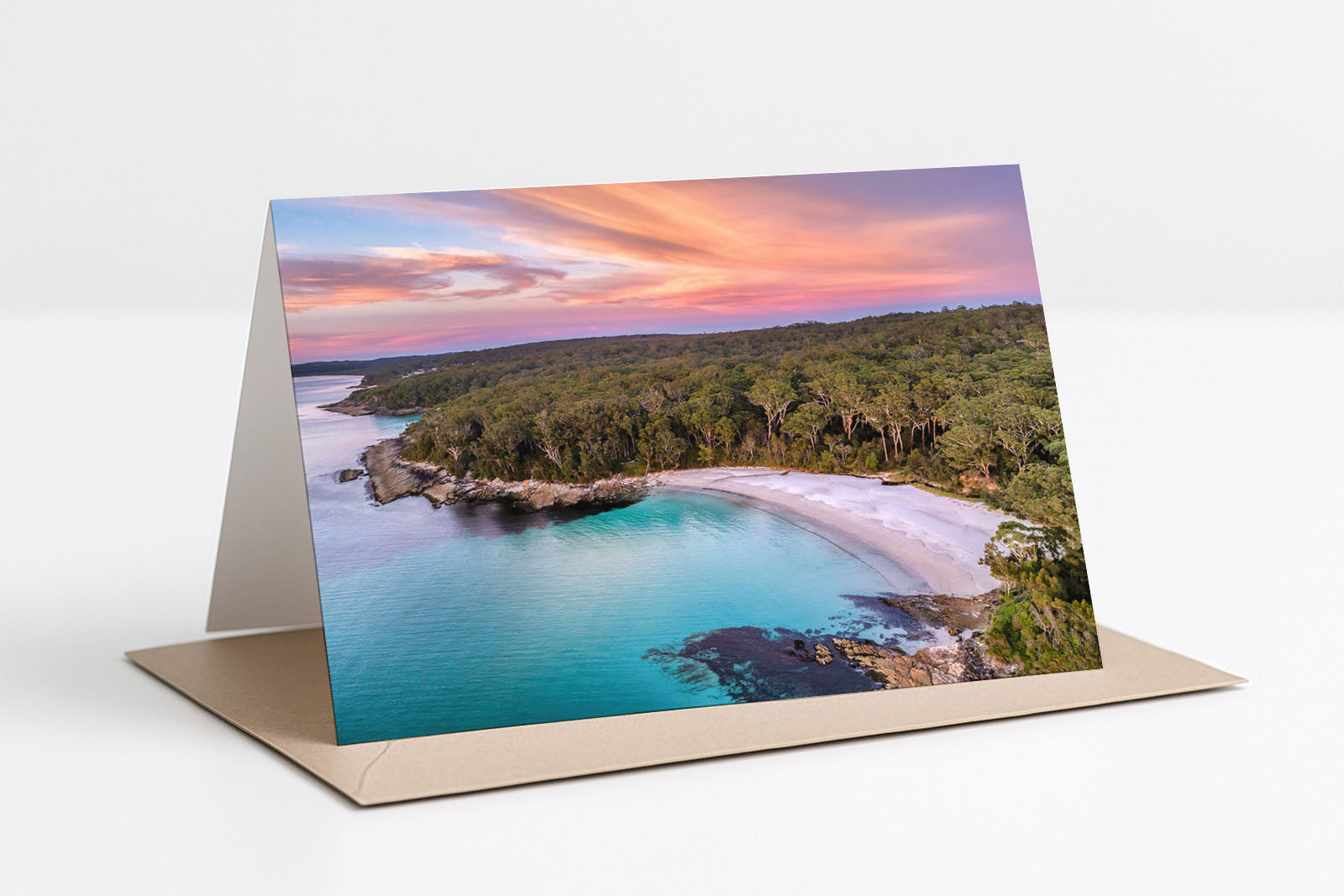 Jervis Bay Sunrises Greeting Card 4x Pack
