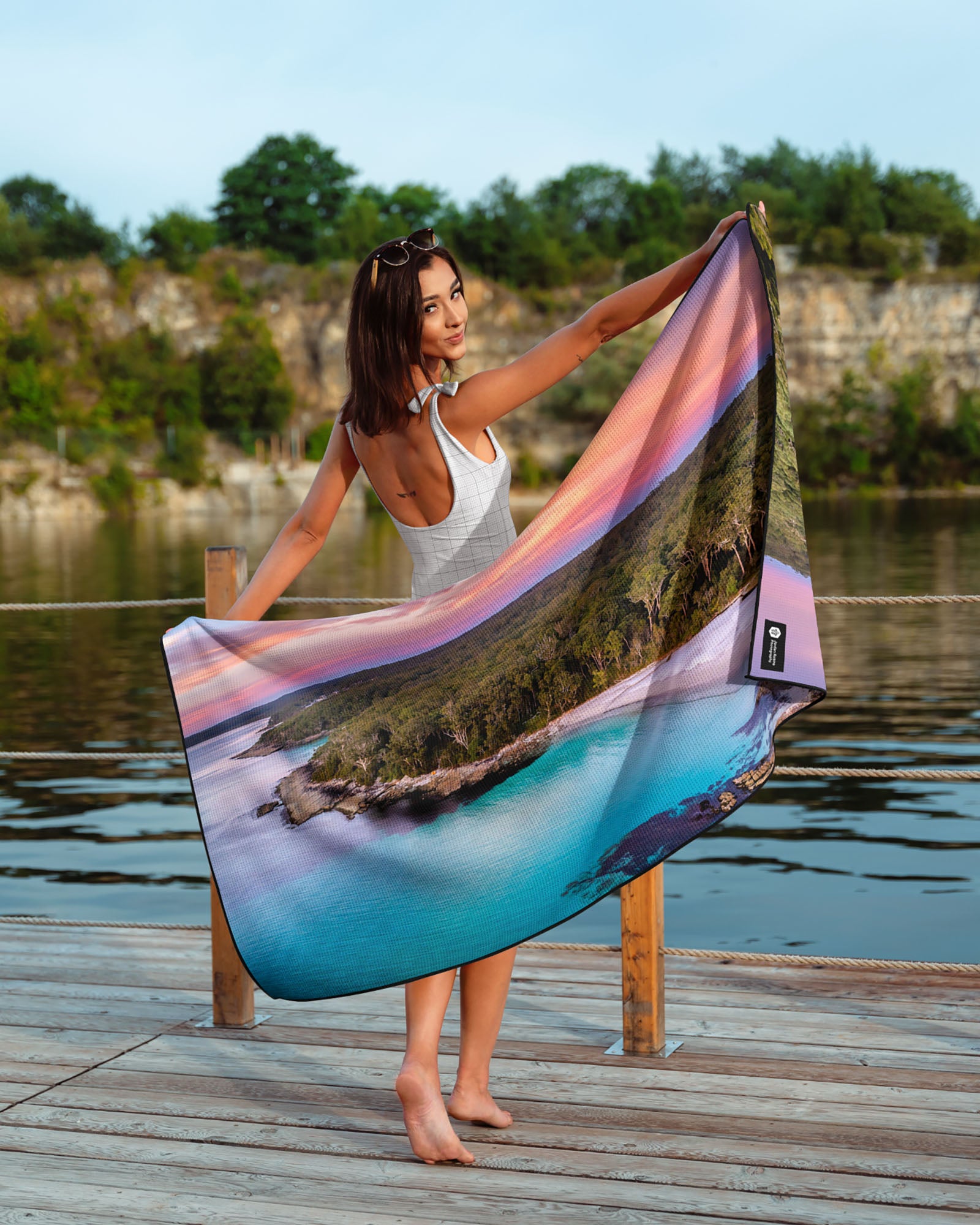 Blenheim Beach Sunrise Jervis Bay - Beach Towel