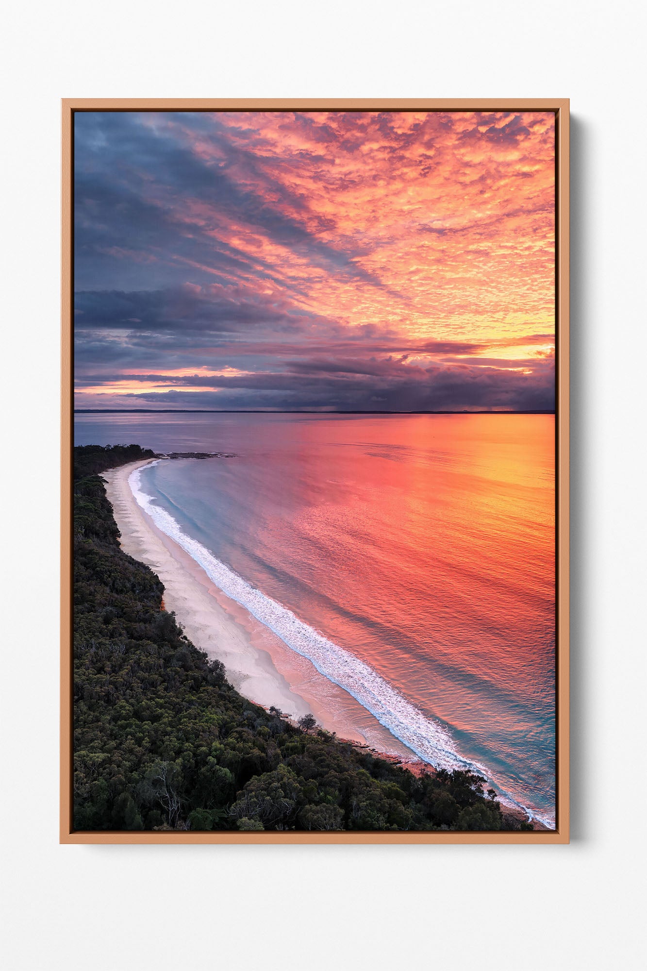 First Light Nelsons Beach Vertical | Jervis Bay