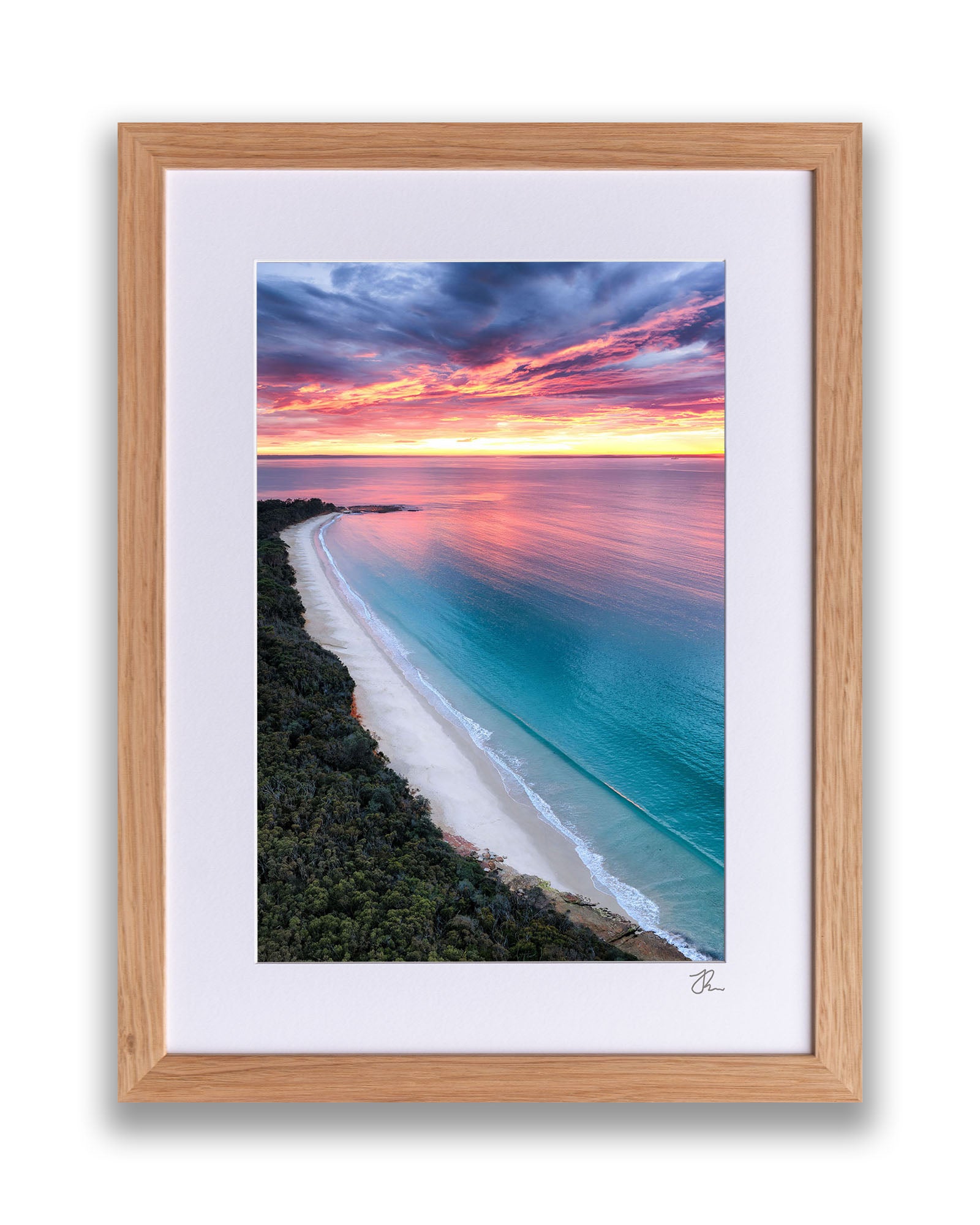Nelsons Beach Sunrise Vertical | Jervis Bay