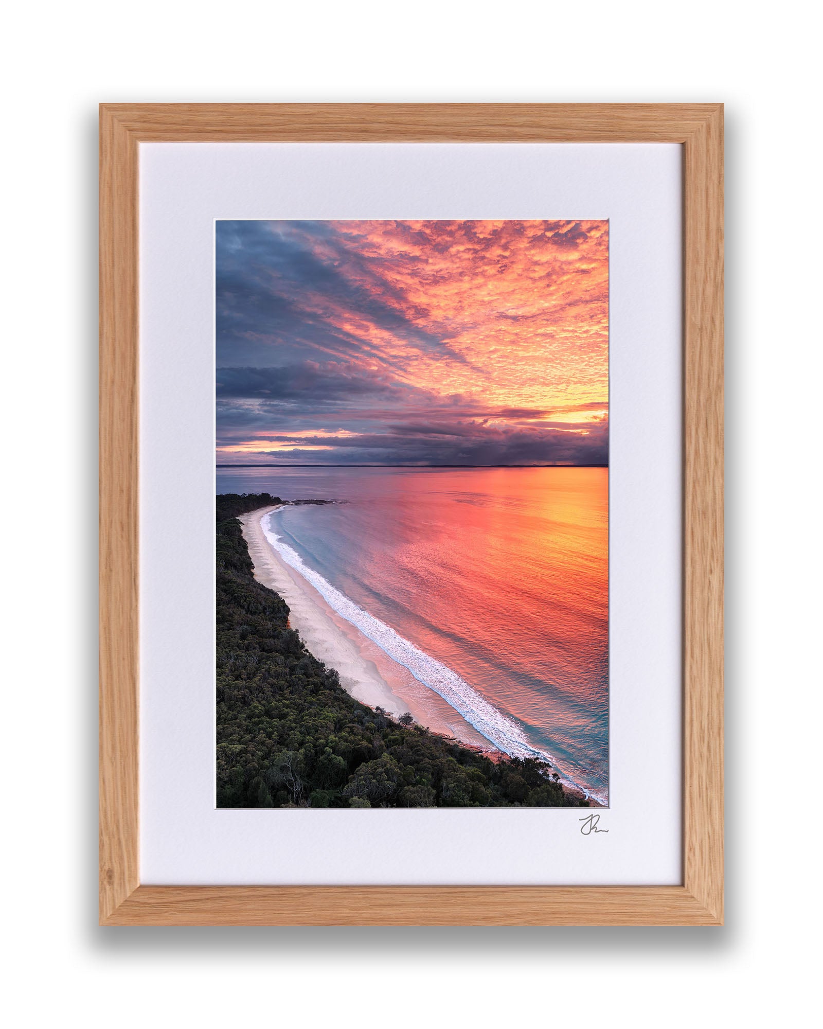 First Light Nelsons Beach Vertical | Jervis Bay