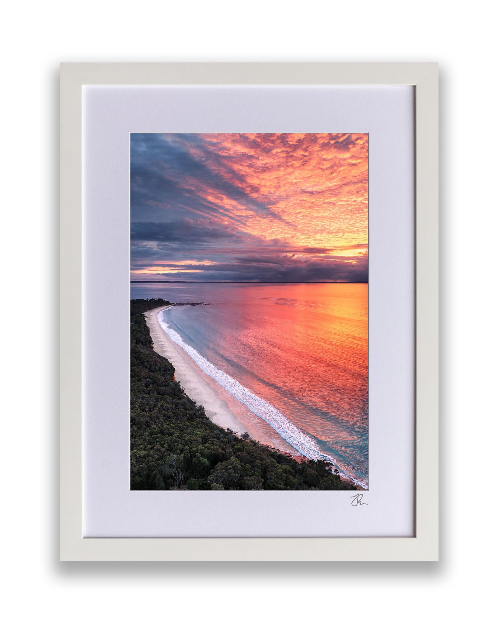 First Light Nelsons Beach Vertical | Jervis Bay