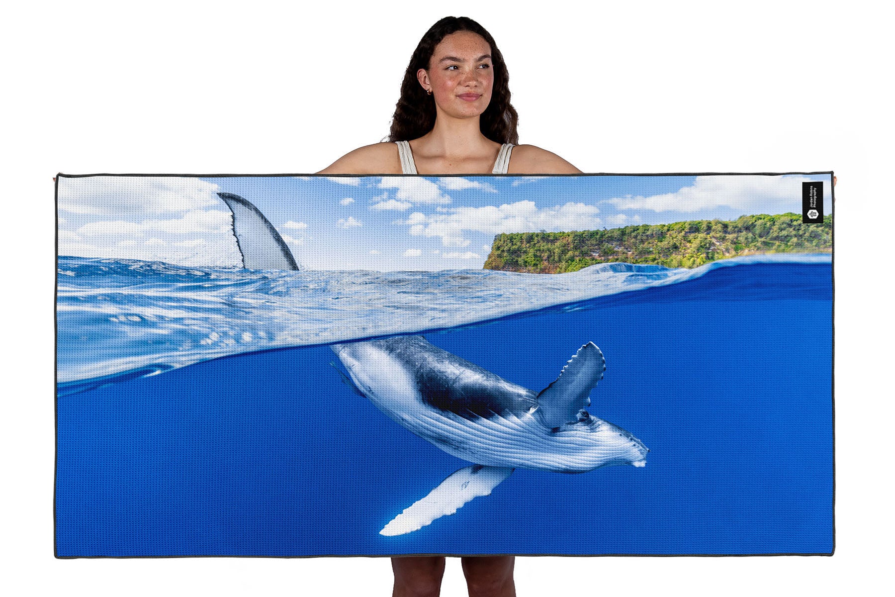 The Ocean Dancer Humpback Whale - Beach Towel