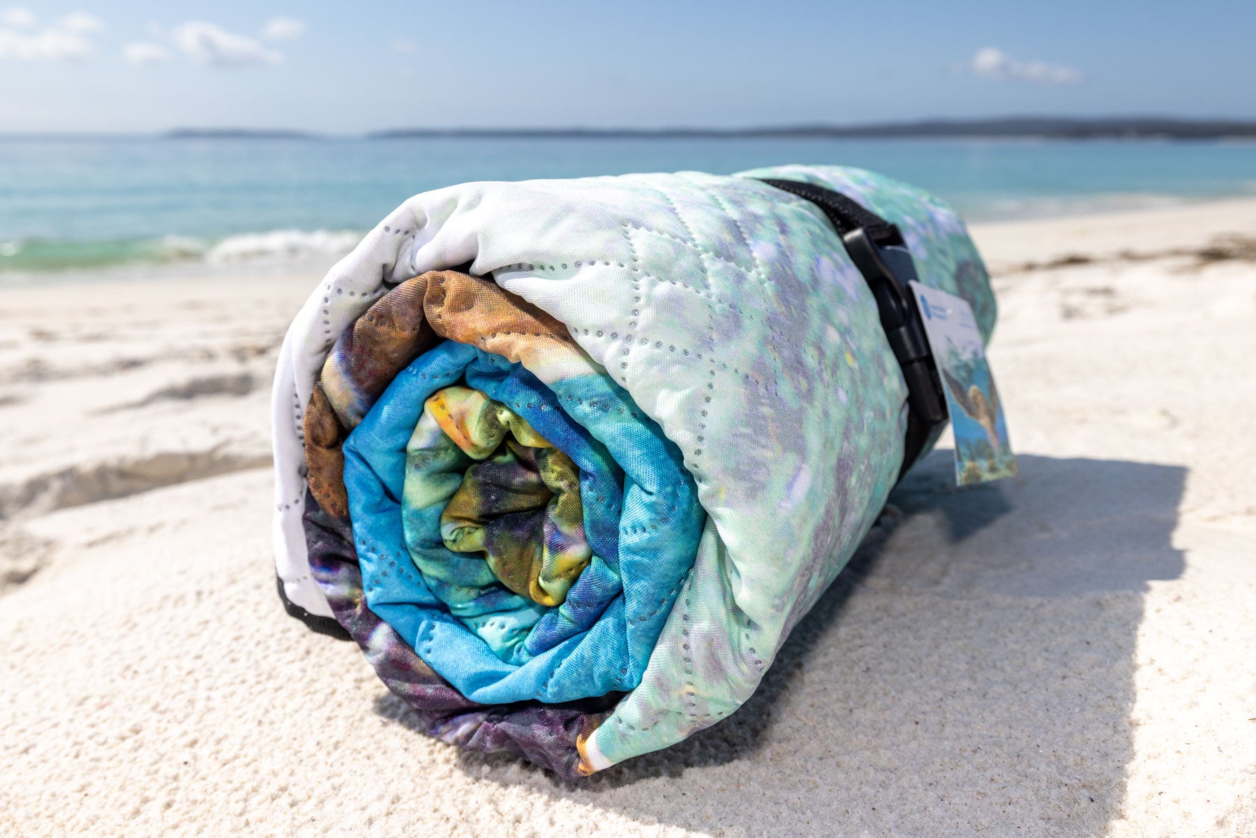 Green Sea Turtle - Picnic Rug / Beach Mat